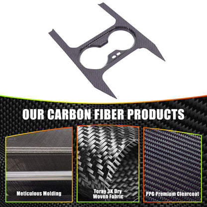 Purple Real Carbon Fiber Interior Center Console Trim For BMW 5 Series G60 2024+ 5
