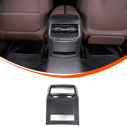 Carbon Fiber Rear Air Vent Outlet Panel Cover Trim For BMW 7 Series G70 i7 2023 1