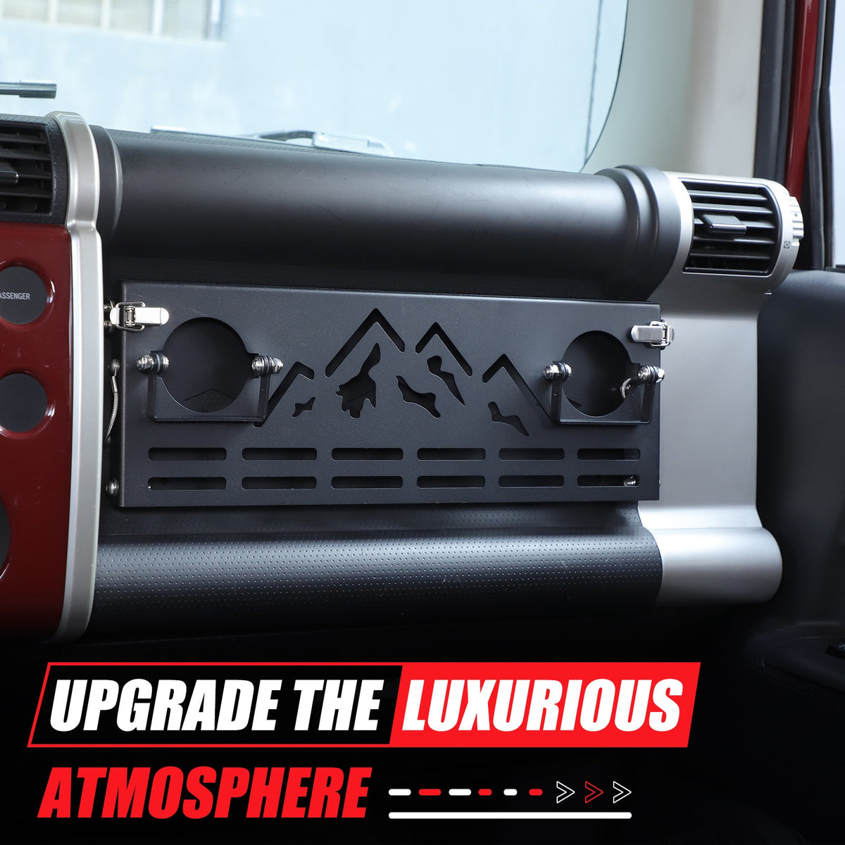 Multi-Functional Storage Rack Molle Panel For Toyota FJ Cruiser 2007-2021 US 15