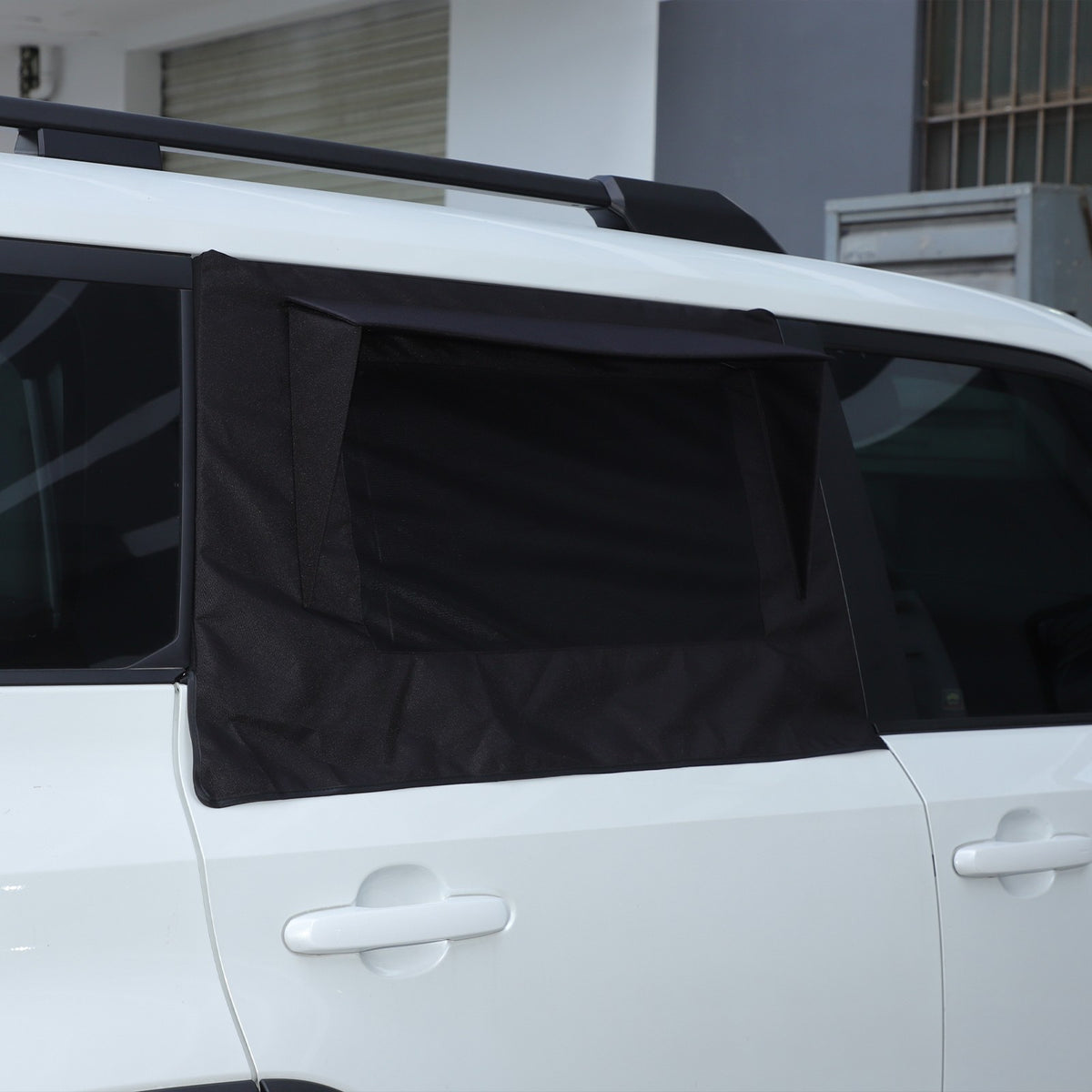Rear Door Window Shade Trim Cover For Toyota Land Cruiser LC250 24+ 12