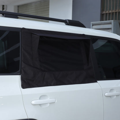 Rear Door Window Shade Trim Cover For Toyota Land Cruiser LC250 24+ 12