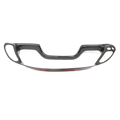 Real Carbon Fiber Instrument Panel Cover Trim Frame For Corvette C5 1998-2004 7