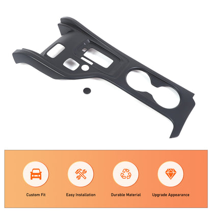 Carbon fiber color Button Gear Panel Cover For Ford Ranger 2015-2021 14