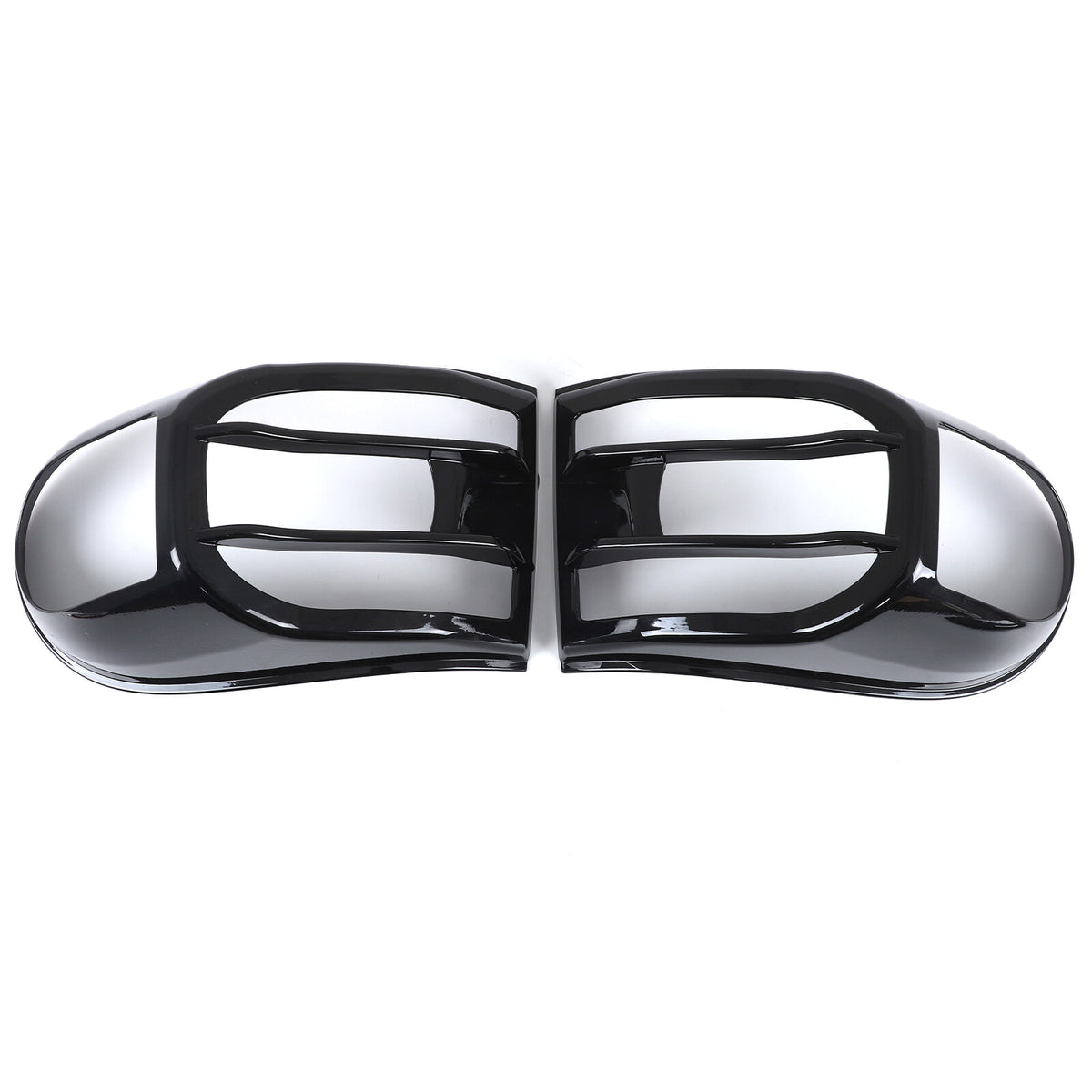 Piano Glossy Black ABS Tail Light Cover Trim For Toyota FJ Cruiser 2007-2021 US 8