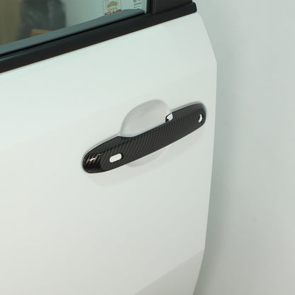 Carbon fiber ABS Door Handle & Mirror Trim For Toyota Land Cruiser LC250 24+ US 21