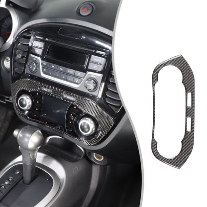Soft Carbon Fiber Interior Center Console trim Sticker For Nissan Juke 2011-2019 229