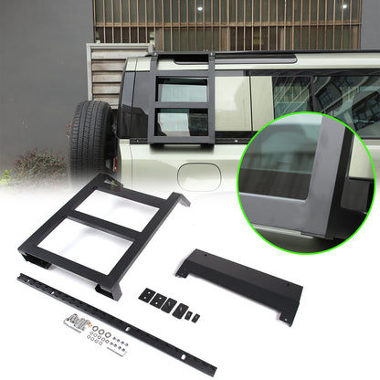 Back Rear Roof Ladder Tailgate Driver Side Rack For Land Rover Defender 20-24 8