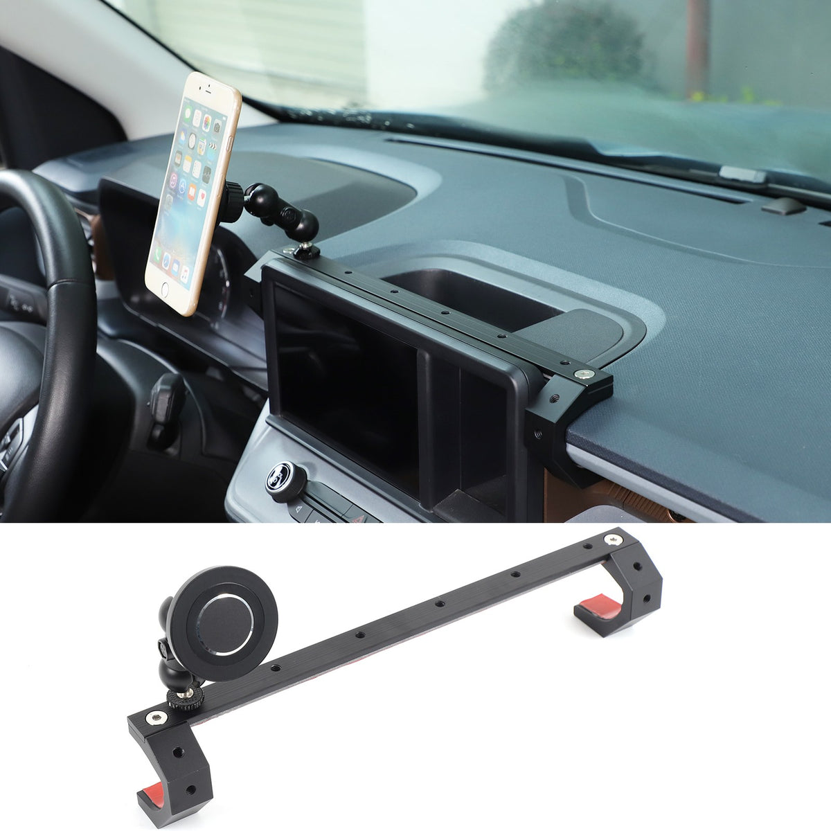 Magnetic Screen Navigation Cell Phone Mount Holder Bracket For Ford Maverick 22+ 11