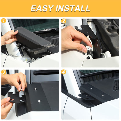 Replace A‑Pillar Lower Spotlight Antenna Bracket For Toyota Prado LC250 2024+ 7
