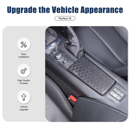 Real Honeycomb Carbon Fiber Center Armrest Box Cover Trim For Mazda MX-5 2016+ 5
