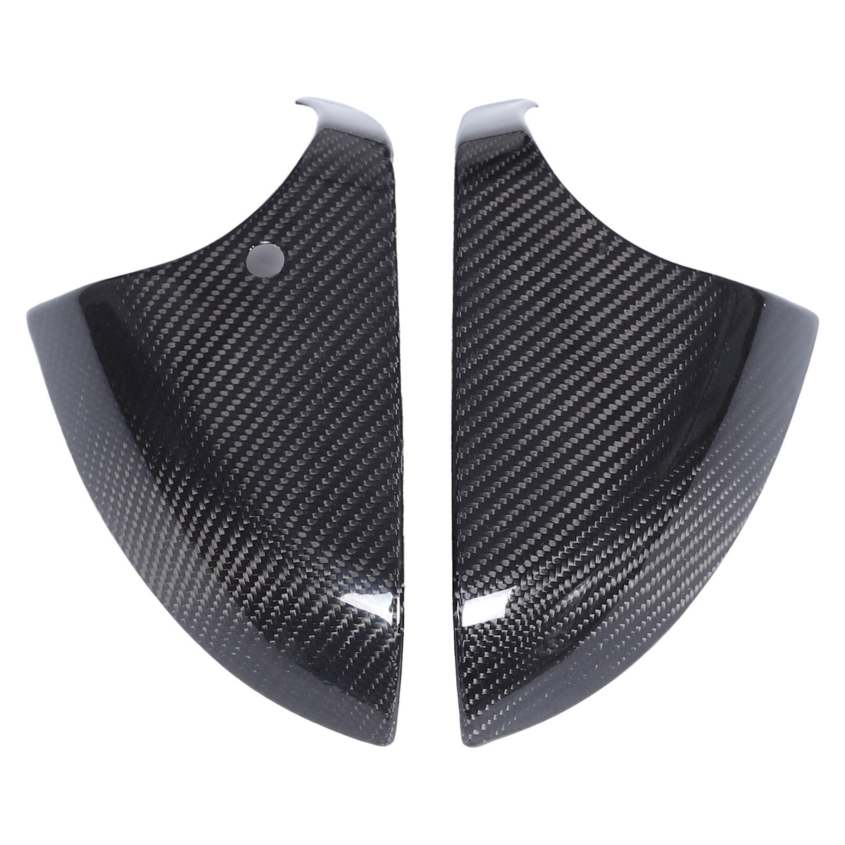Real Carbon Fiber Exterior Rearview Mirror Base Trim For Lotus Emira 21-23 US 11