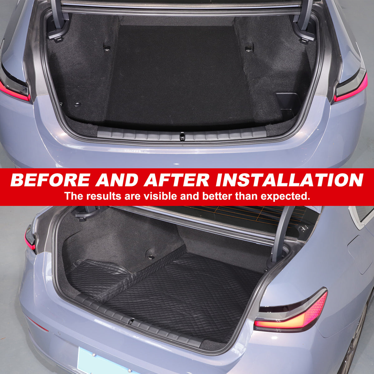 Cargo Trunk Tray Cargo Liner Rear Trunk Floor Mat For BMW 7 Series G70 2023-2025 9