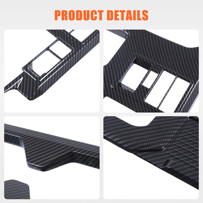 ABS Carbon Fiber Center Gear Panel Trim For Toyota Land Cruiser LC250 24+ US 17