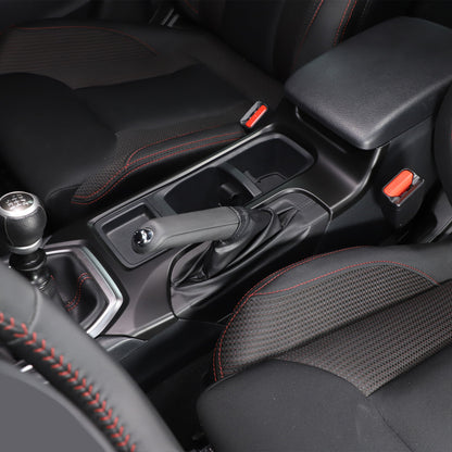 Matte Black Center Console Gear Shift Cup Holder Trim for Subaru WRX VB MT 22-24 12