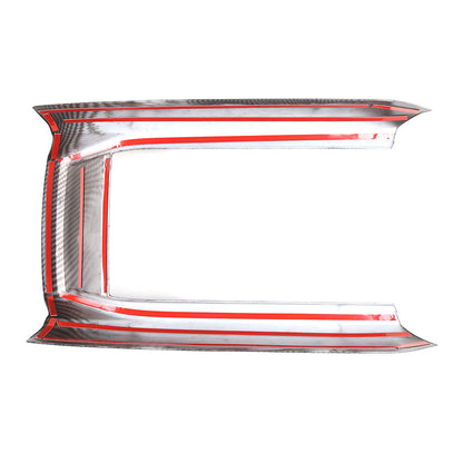 Carbon Fiber Center Console Armrest Box Side Panel Trim for Honda Pilot 16-22 17