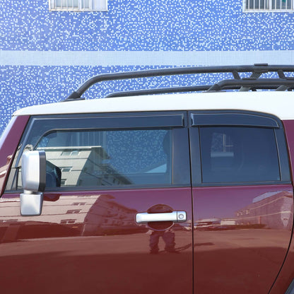 4PCS Weather Shields window visor Sun Visors For Toyot-a FJ CRUISER 2007-2021 US 6