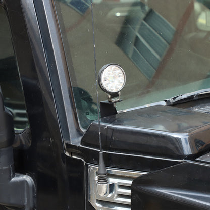 Steel Hood Light Mount Bracket For Hummer H2 2003-2009 21