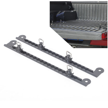 Carbon Steel Bed Side Extension Slot Trim For Toyota Tacoma 2016-2022 US 16