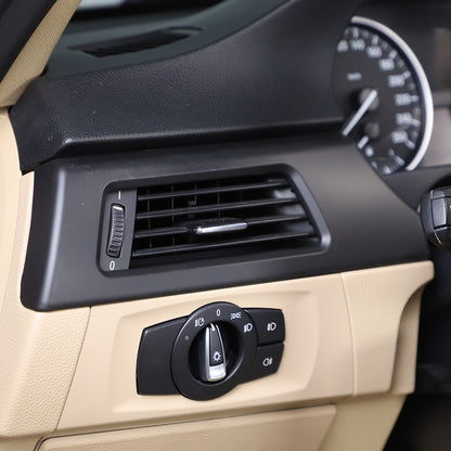 Matte Black Interior Center Dashboard Panel trim For BMW 3 Series E90 E92 05-12 16