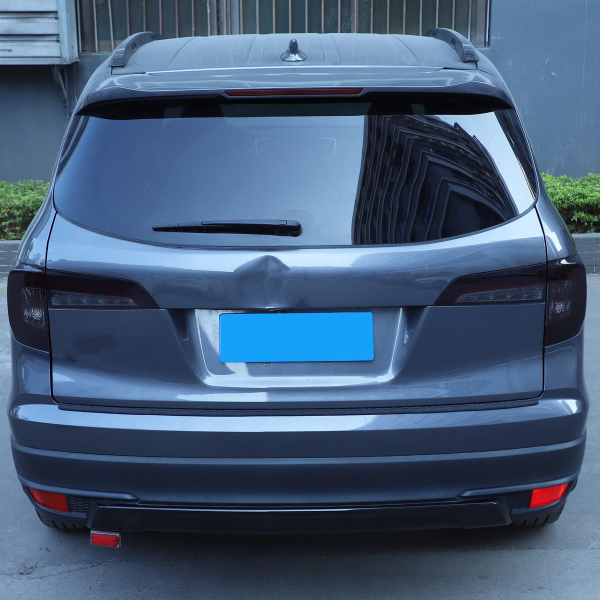 External Rear Bumper Guard Protector Trim For Honda Pilot 2016-2022 7