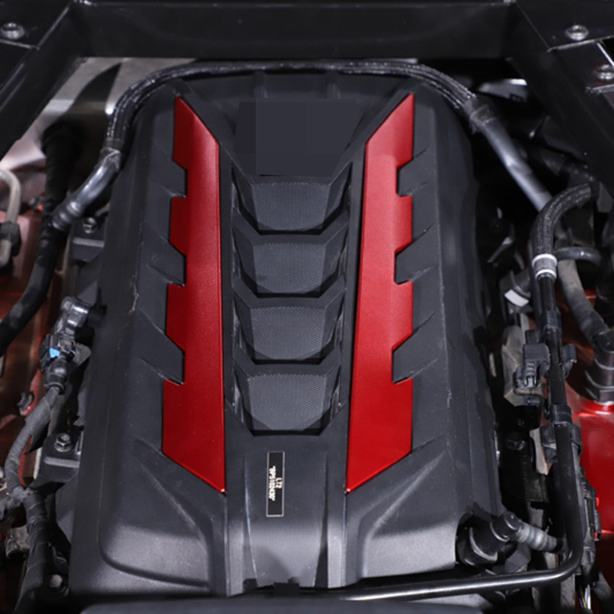 Aluminum Alloy Exterior Hood Engine License Plate Trim For Corvette C8 2020+ US - Variants 11-15 25