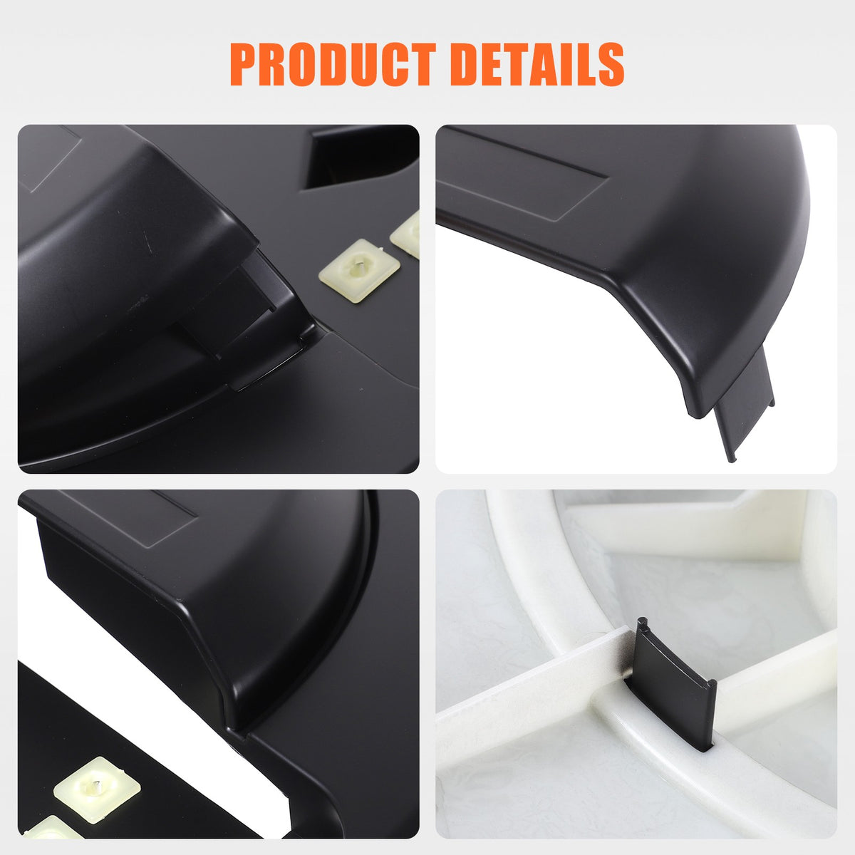 Matte Balck Rear License Plate Bracket Spare Tire Carrier For Hummer H2 03-09 7