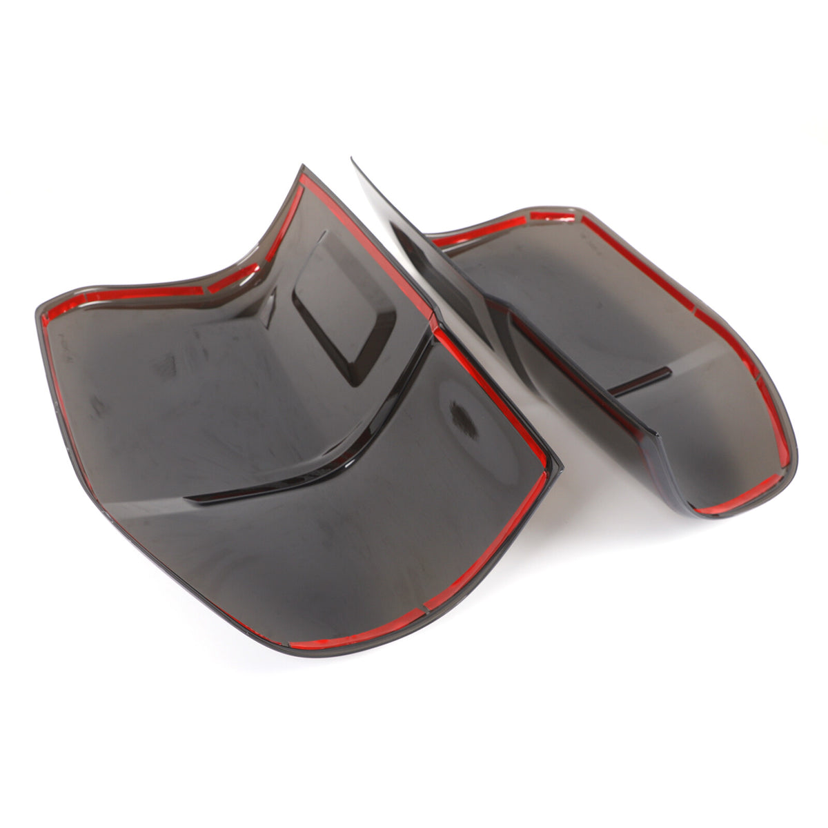 Smoked Black Rear Tail Light Guard Cover Trim For Ford Ranger T7 T8 2015-2022 US 13