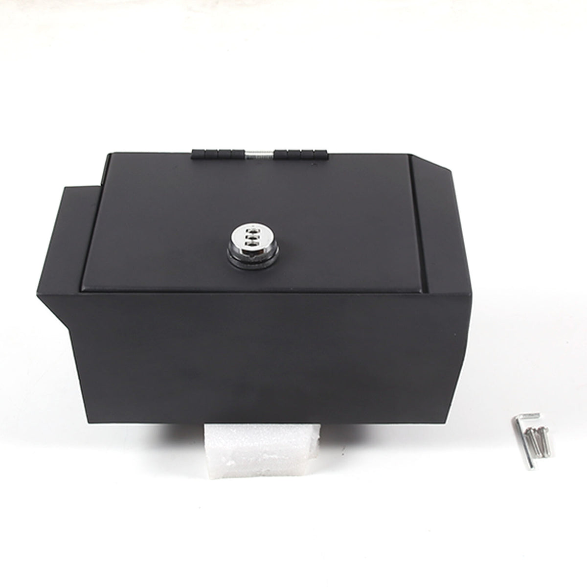 Interior Console Lock Security Storage Vault Safe Box for Toyota Tundra 2022+ 13