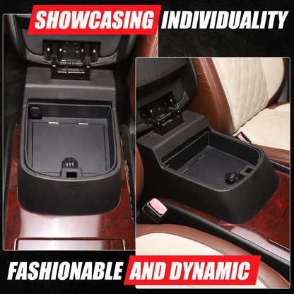 Alloy Center Console Armrest Safe Box Tray For Cadillac Escalade 2007-2014 9