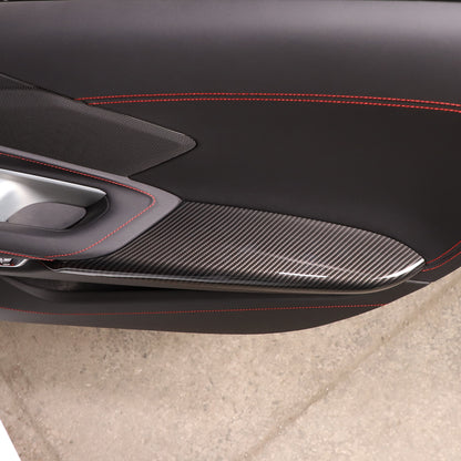 Carbon Fiber ABS Interior Full Decor Cover Trim Kit For Corvette C8 2020-2025 - Styles 26-30 25