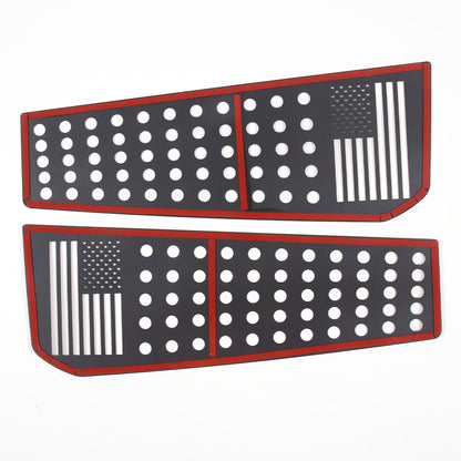 Rear Window Honeycomb Panel Trim For Land Rover Discovery 3/4 L319 2010-2016 US 6