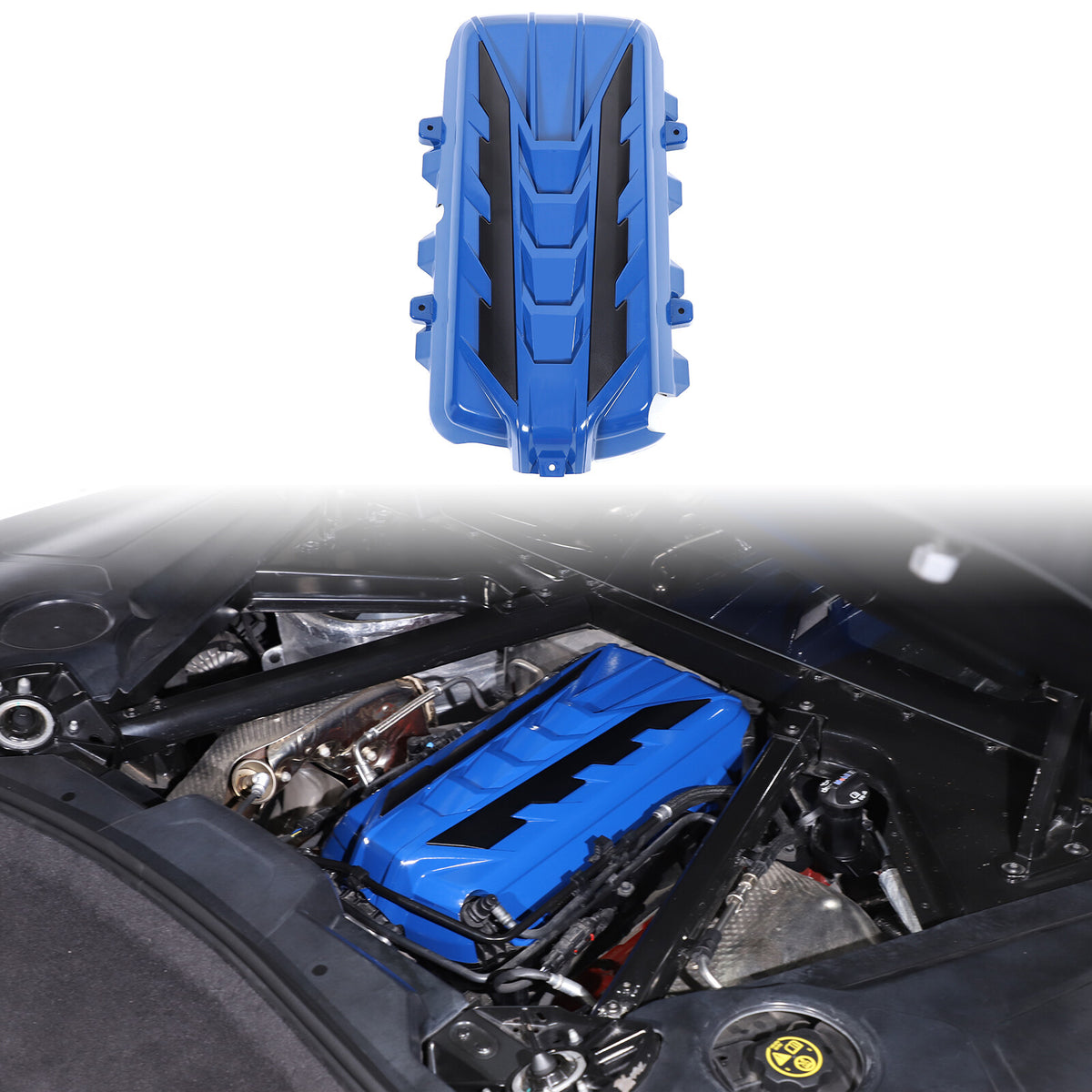 Replace Engine Hood Panel Trim Cover Cap For Corvette C8 Coupe 2020-26 - Variants 6-10 41
