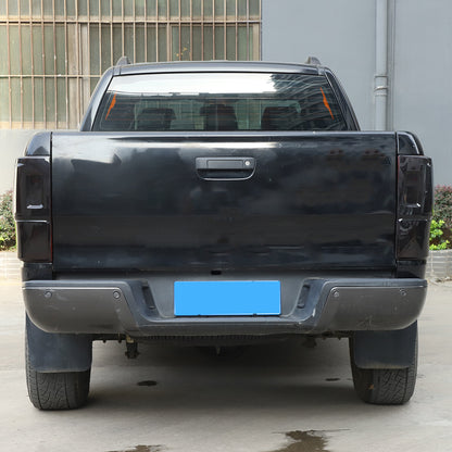 Smoked Black Rear Tail Light Guard Cover Trim For Ford Ranger T7 T8 2015-2022 US 8