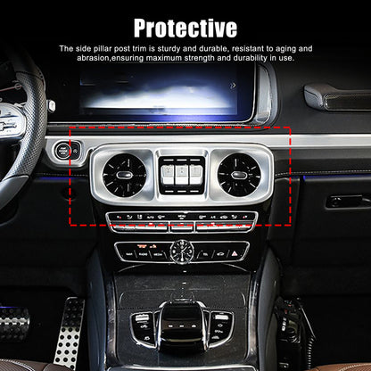 Real Carbon Fiber Center air outlet Trim Cover For Benz W463 G550 G63 19-20 5
