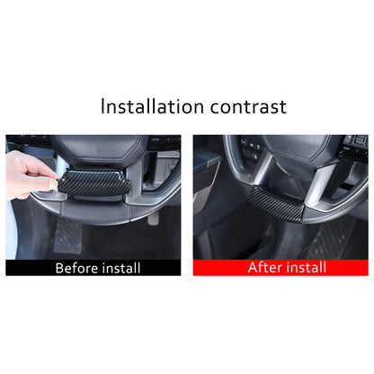 ABS Carbon Fiber Interior Set Cover Trim Kit For Toyota Tundra Sequoia SR 22+ - Styles 21-24 8