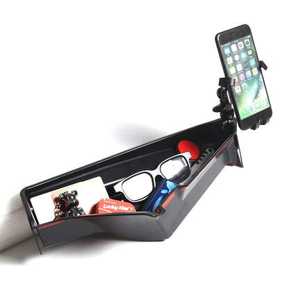 US Flag Display screen back Storage Box Organizer Tray Fit For Corvette C8 20-25 13