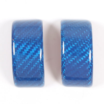 Blue Real Carbon Fiber Full Interior Set Decor Trim Kit for Corvette C8 20-25 - Variants 1-5 62