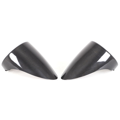 Real Dry Carbon Fiber Rear Tail Light Trunk Lamp Trim For Ferrari 458 2011-2016 3