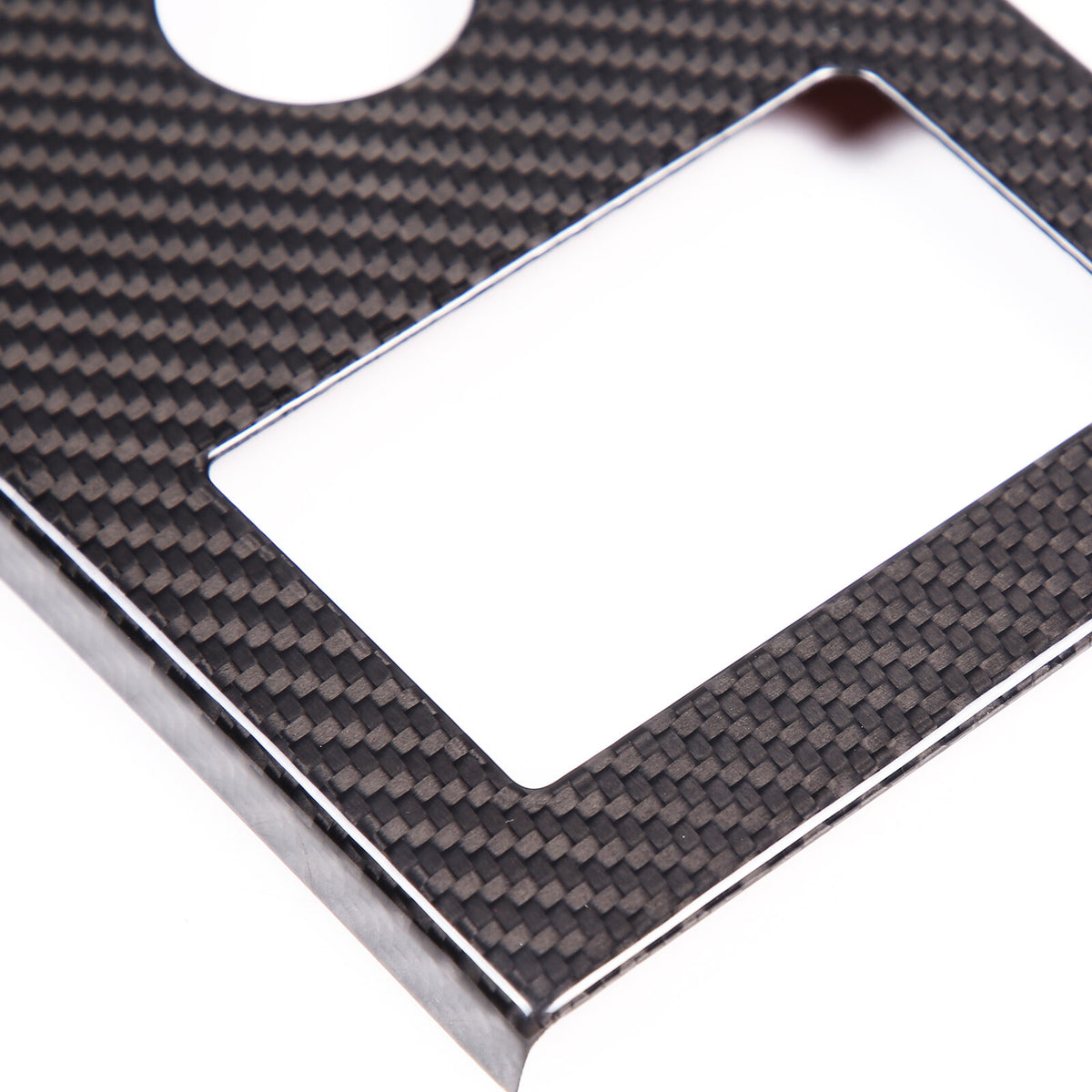 Matte Carbon Fiber enter Gear Shift Panel Trim For Range Rover Vogue 2023-24 3