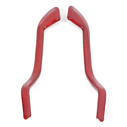 Red Real Carbon Fiber Interior Exterior Conosle Trim Cover For Lotus EMIRA 21-25 7