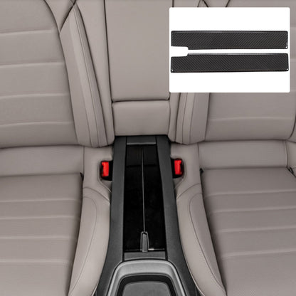 Real Carbon Fiber Rear Storage Panel Trim For Porsche Panamera 976 2024+ 2