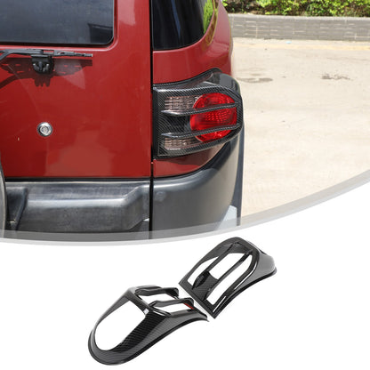 ABS Carbon Fiber Tail Light Cover Trim For Toyota FJ Cruiser 2007-2021 3