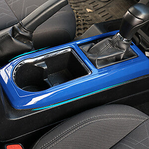 Dark Blue Interior Dashboard Center Console Trim Set Kit For Toyota Tacoma 16-23 13