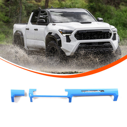 Blue ABS Console Center Dashboard Cover Trim For Toyota Tacoma SR SR5 2024-2025 3