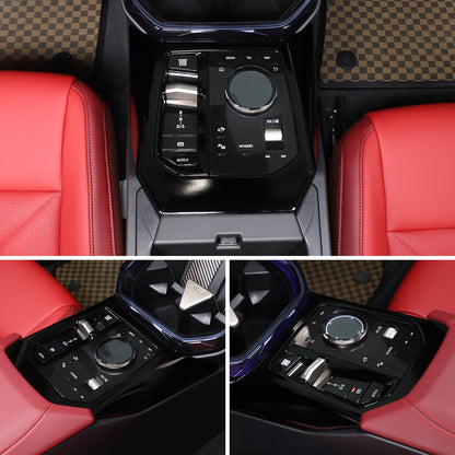Glossy Piano Center Console Gear Shift Panel Frame Trim For BMW X3 G45 2025+ US 14