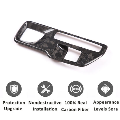 Forged Console Gear Shift Box Panel Trim Cover For Toyota Supra A90 2019-2022 7