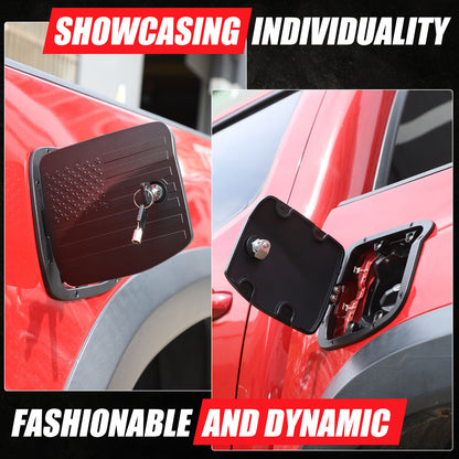 Star Alloy Locking Fuel Door Gas Tank Cap Cover Lock Key For Toyota Tacoma 16-23 20