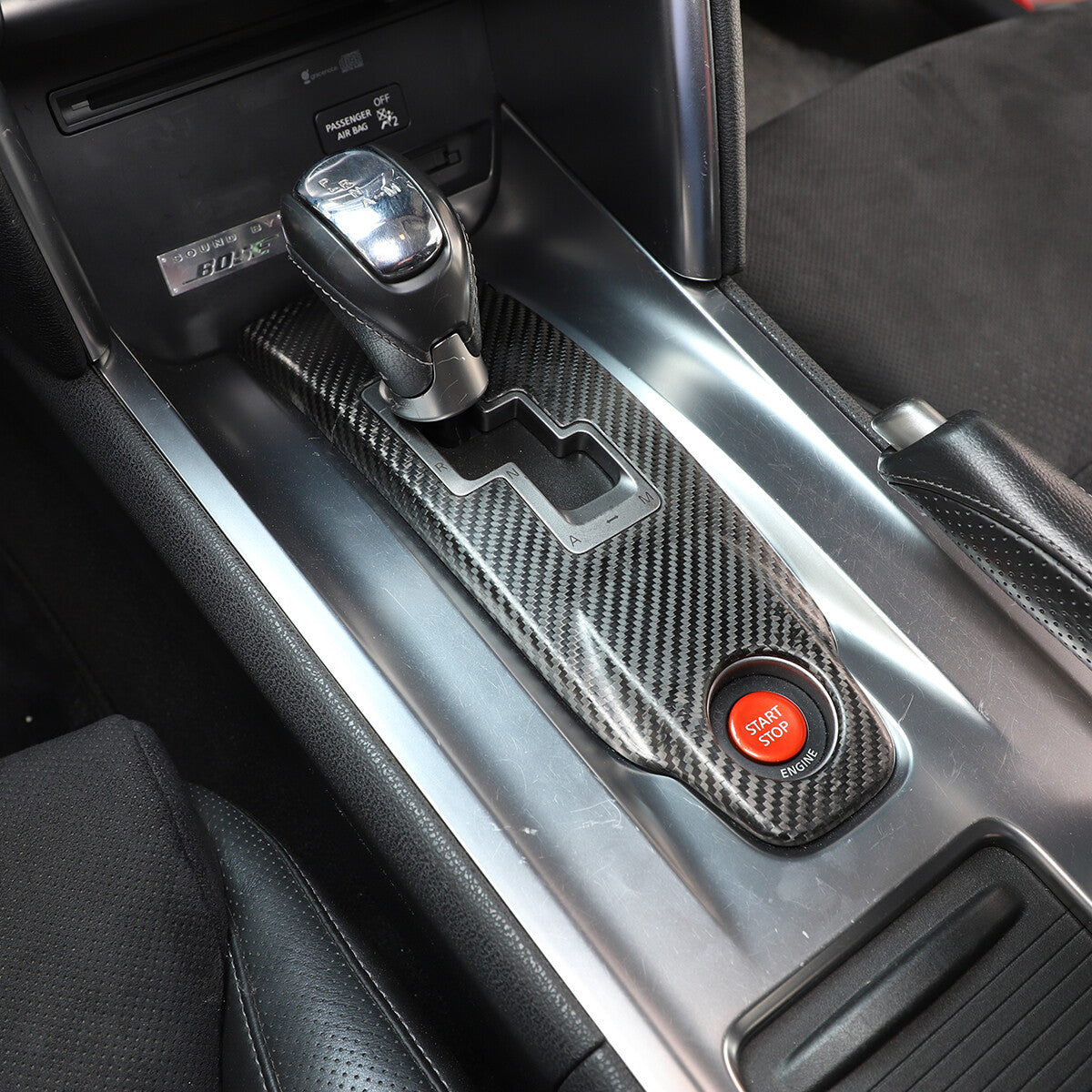 Real Carbon Fiber Interior Set Cover Trim Kit For  Nissan GTR R35 2008-2016 US 8