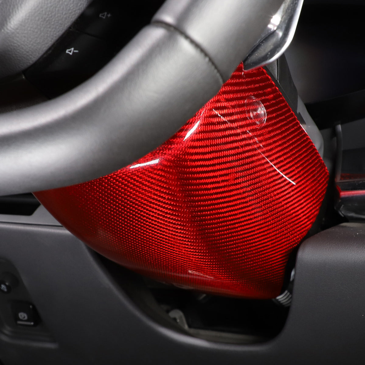 Red Real Carbon Fiber Full Interior Set Decor Trim Kit for Corvette C8 20-25 - Styles 31-35 23
