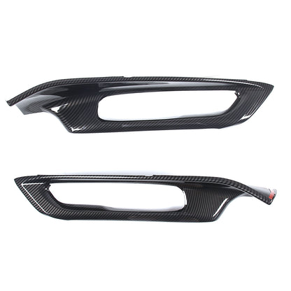 Carbon Fiber ABS Window Lift Switch Button Trim Panel For Corvette C8 2020-2026 18